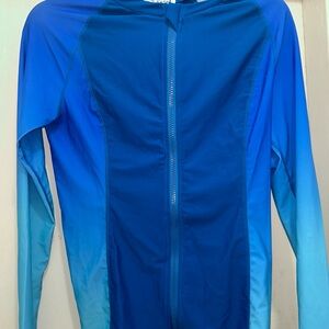 Aqua Design Men's Blue Rash Guard